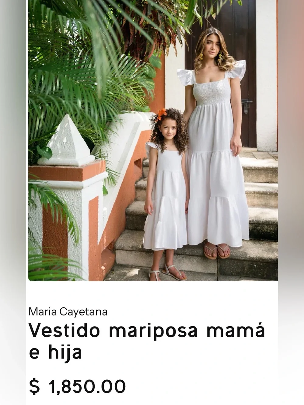 NWT Maria Cayetana Luxury Hand made in Mexico White Linen Maxi Dress - Picture 3 of 16